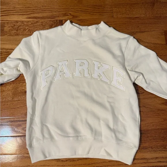 Parke Bridal Cream Sweatshirt - Picture 1 of 3